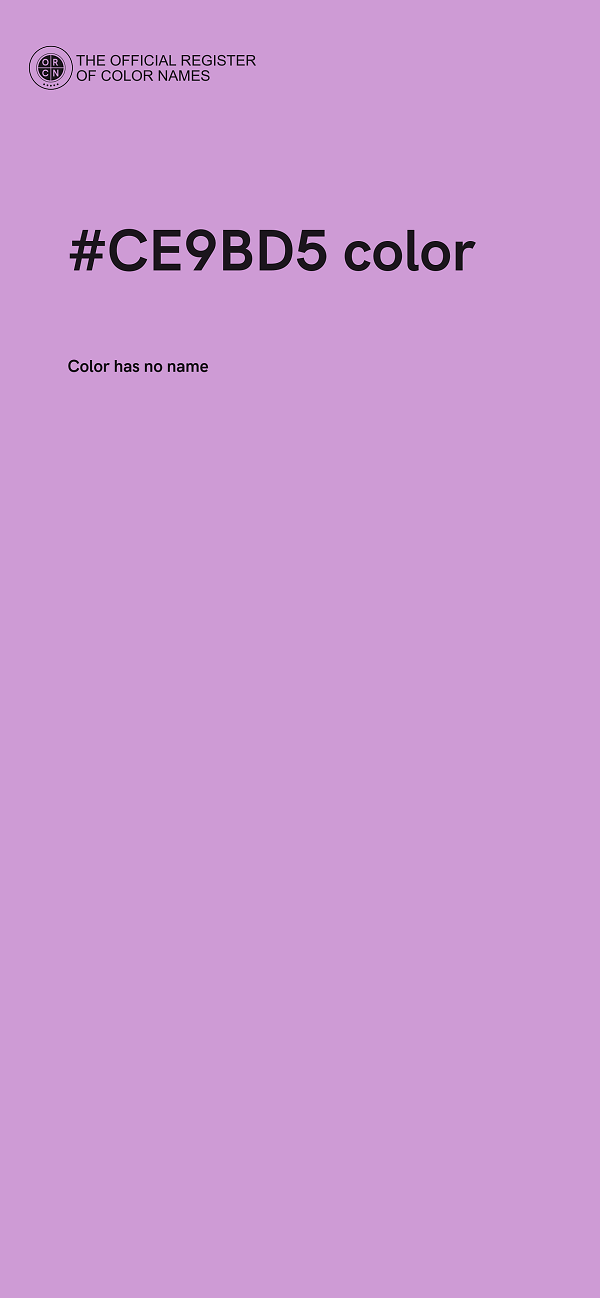 #CE9BD5 color image
