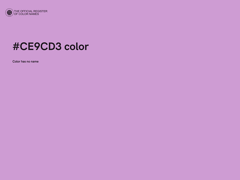 #CE9CD3 color image