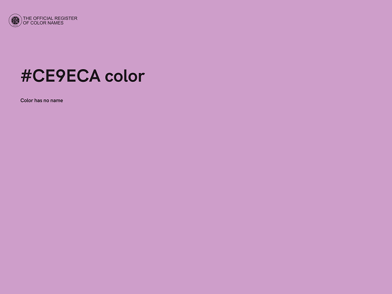 #CE9ECA color image