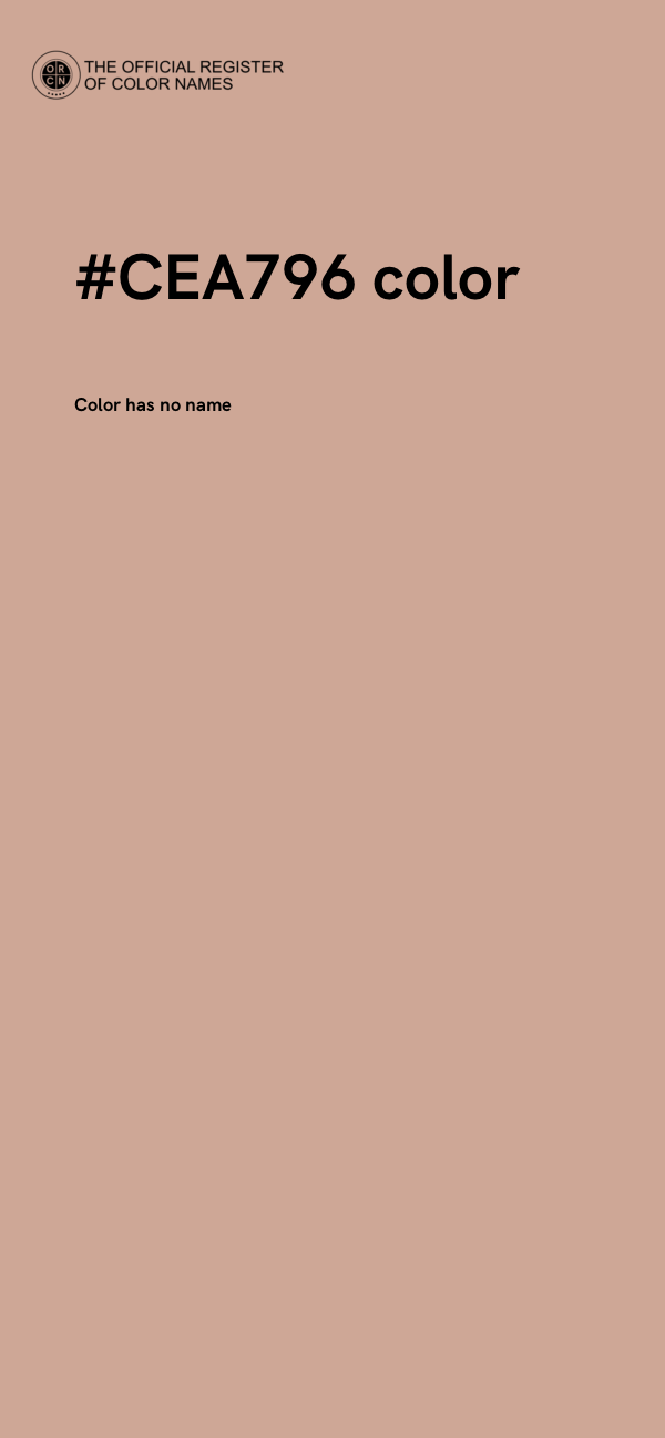 #CEA796 color image