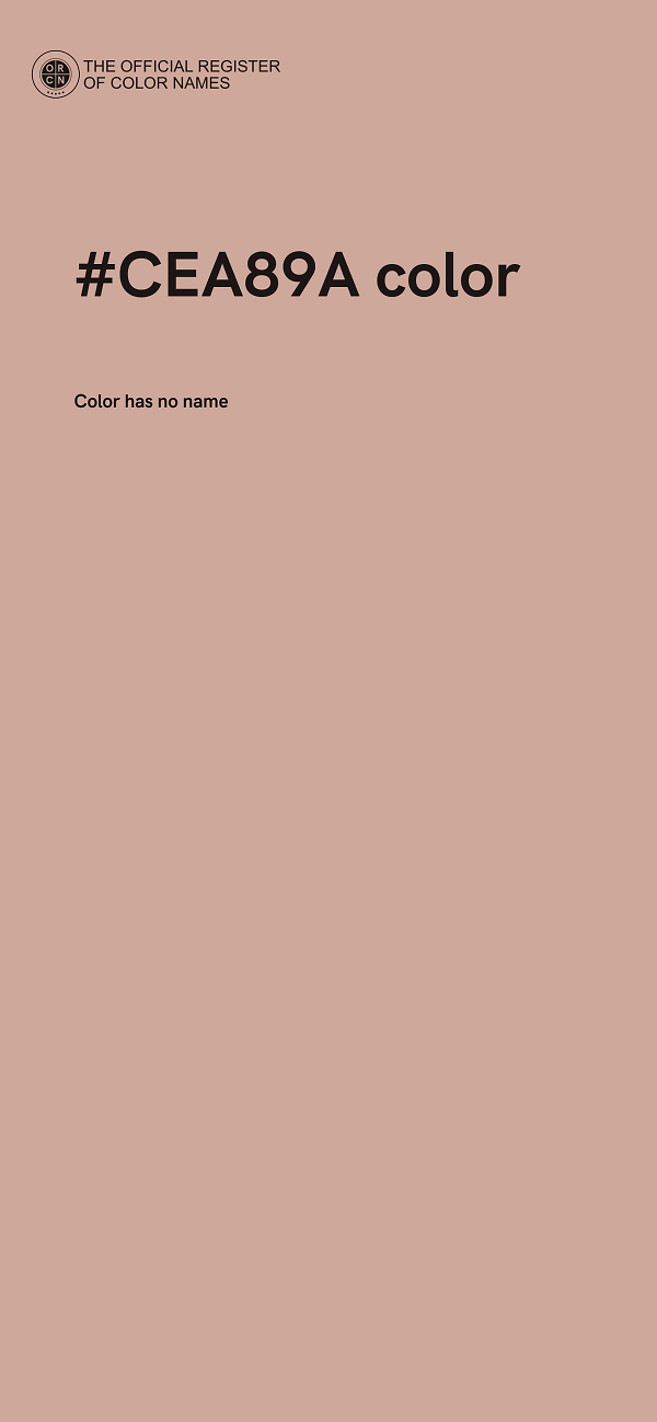 #CEA89A color image