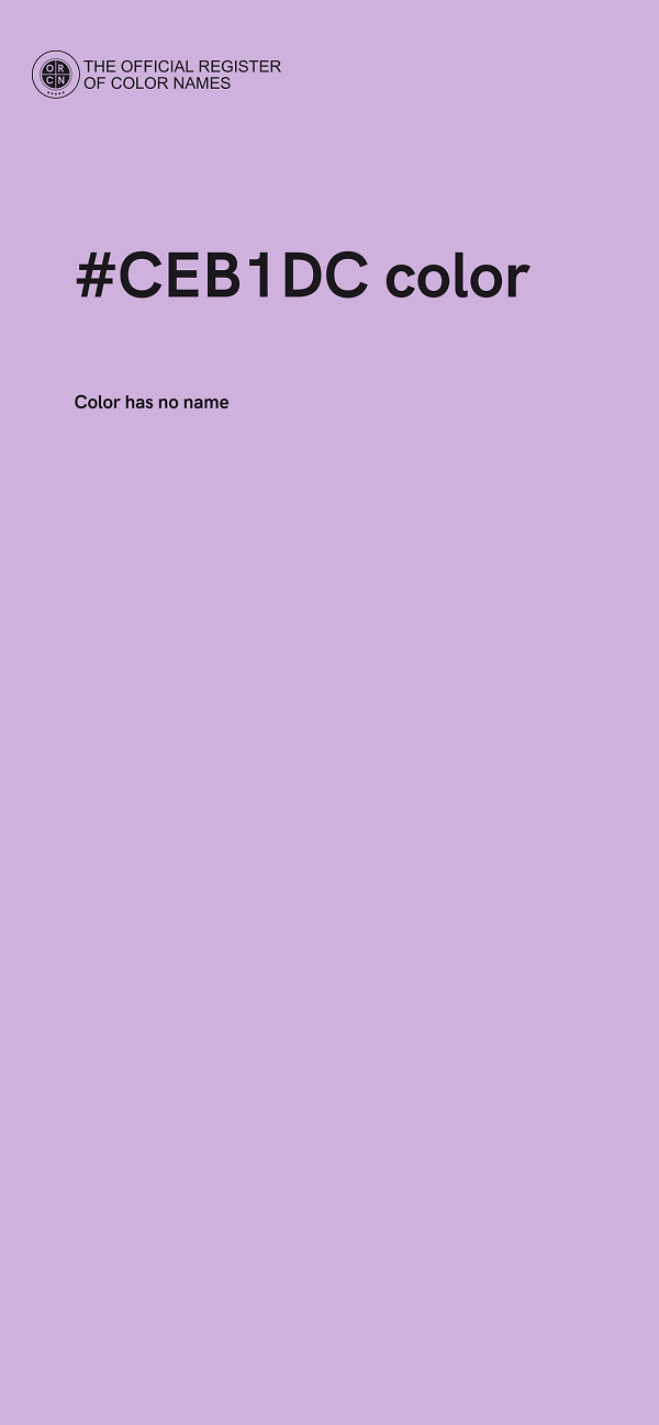 #CEB1DC color image