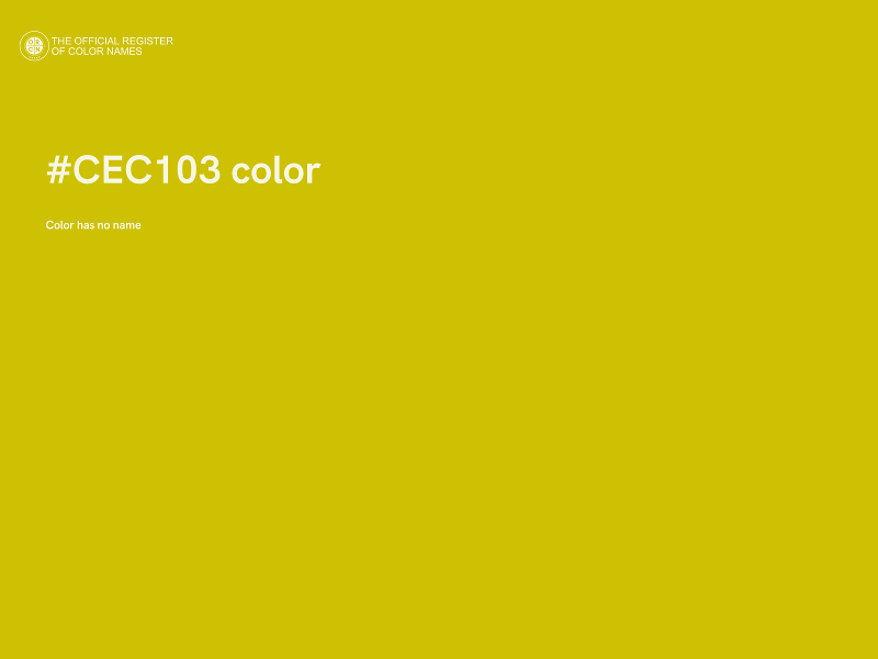 #CEC103 color image