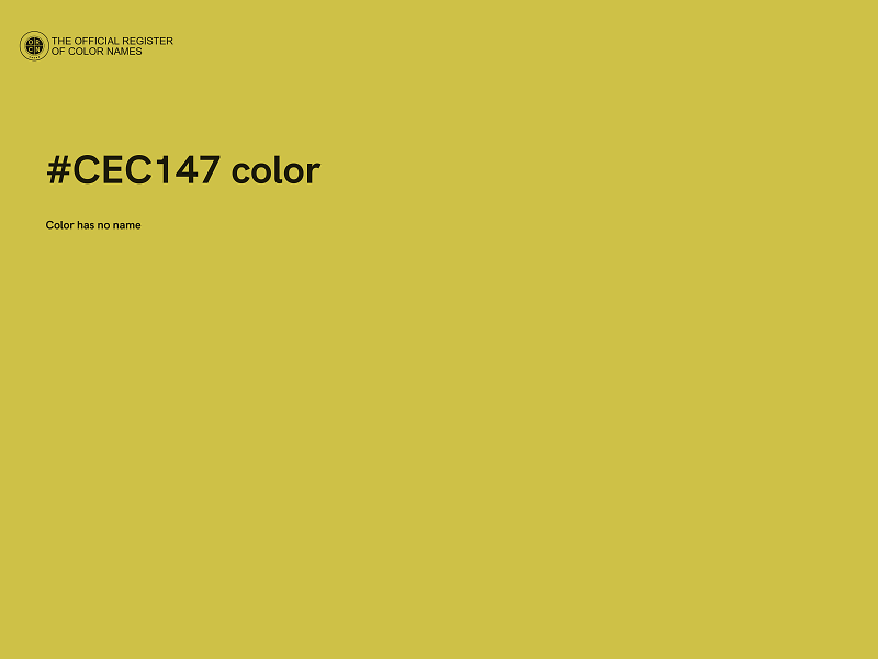 #CEC147 color image
