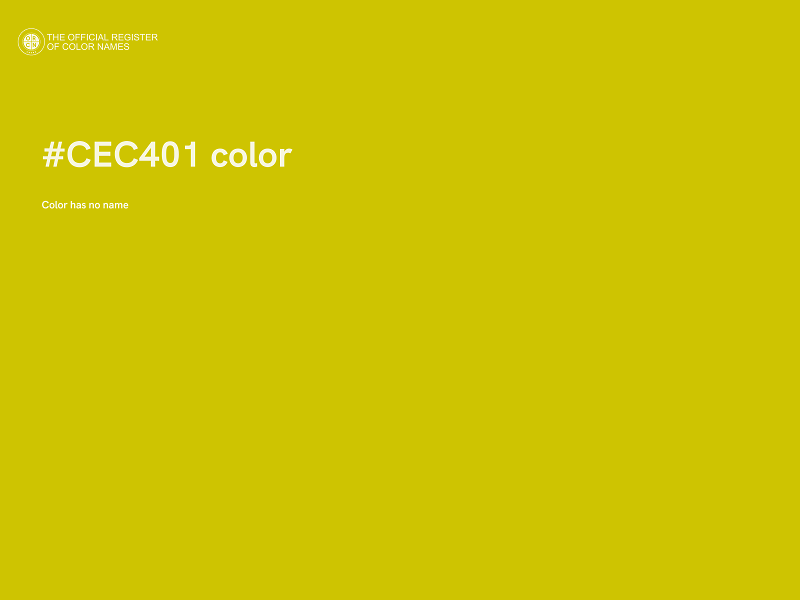 #CEC401 color image