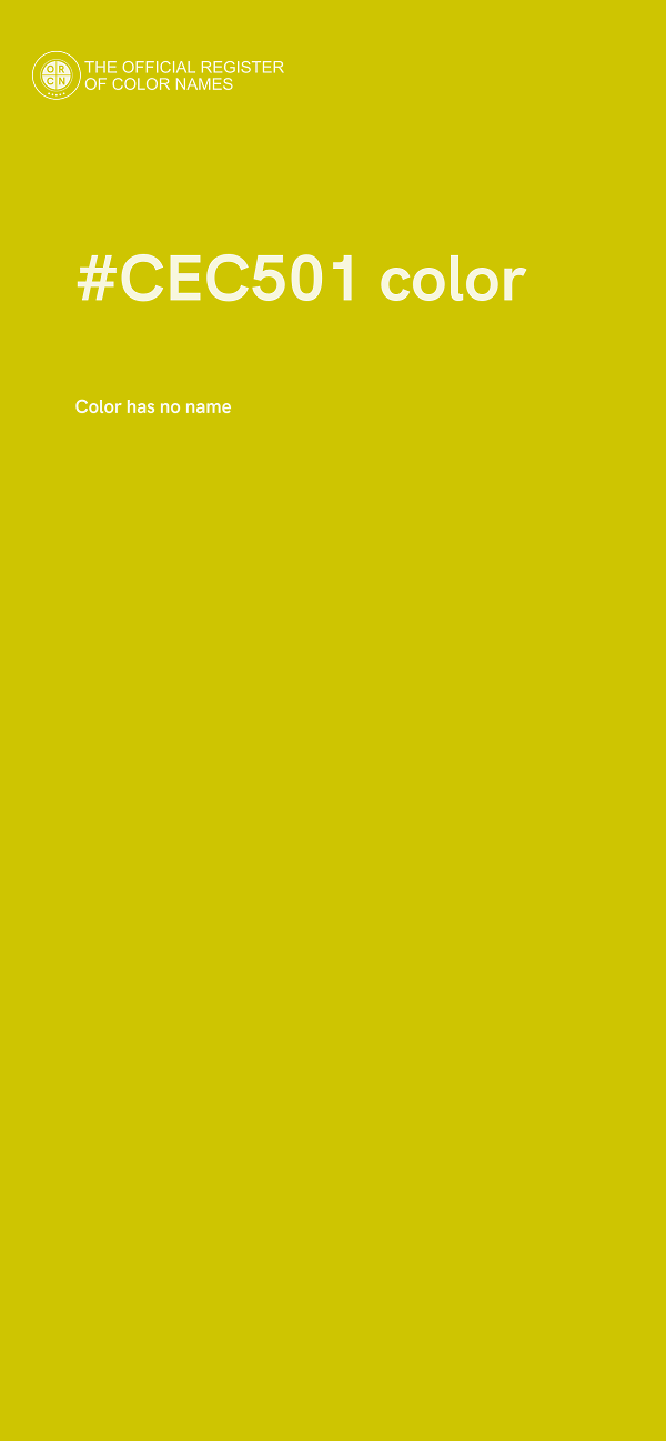 #CEC501 color image
