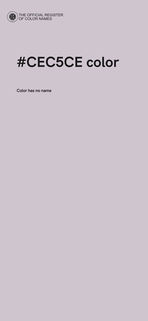 #CEC5CE color image