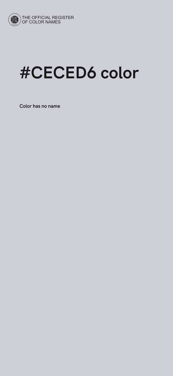 #CECED6 color image
