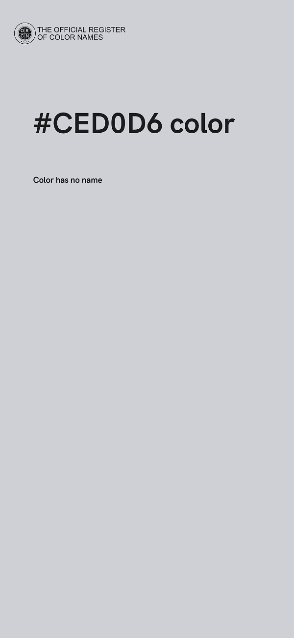 #CED0D6 color image