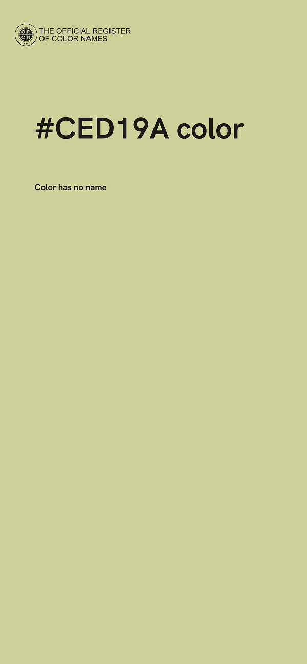 #CED19A color image