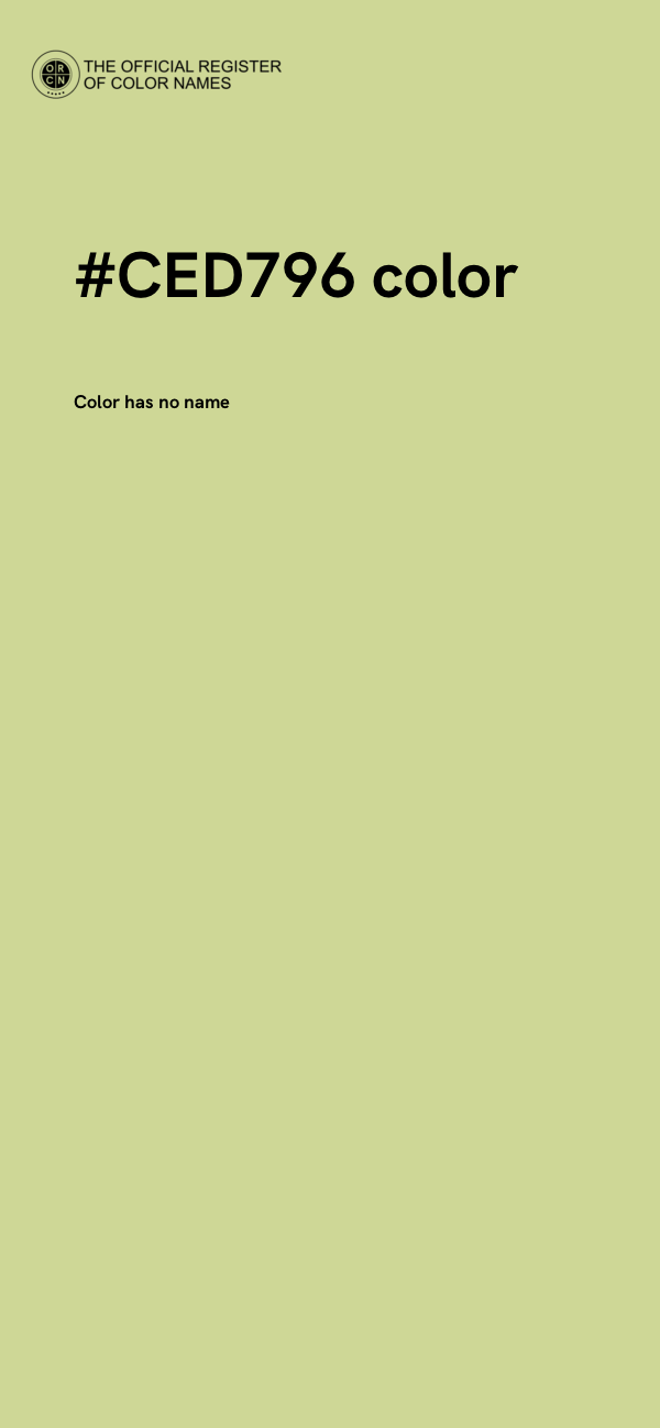 #CED796 color image
