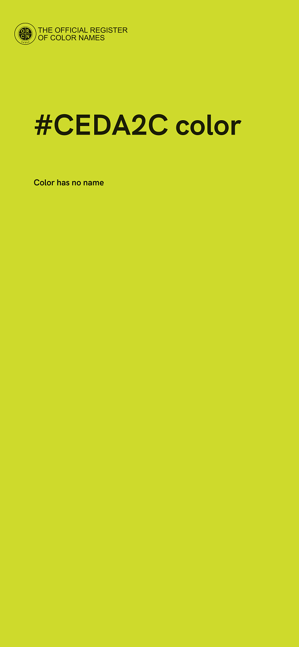 #CEDA2C color image