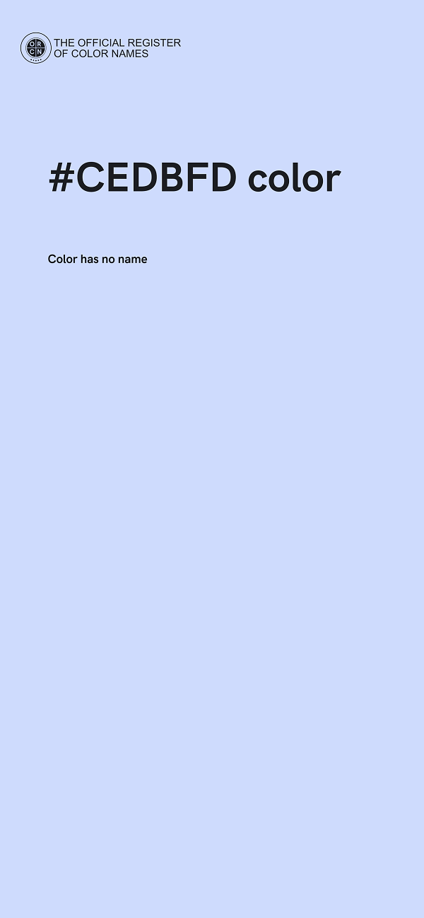 #CEDBFD color image