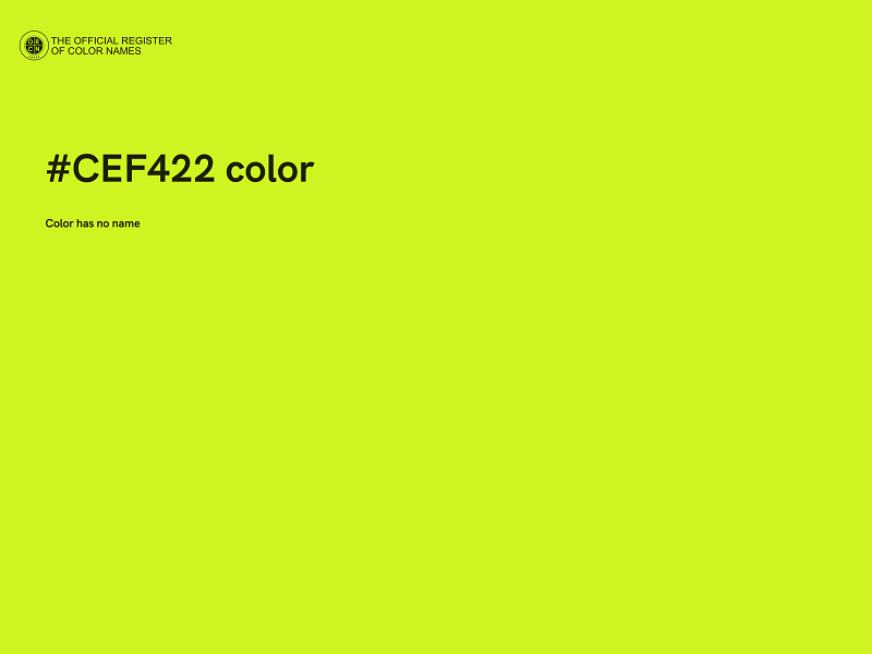 #CEF422 color image