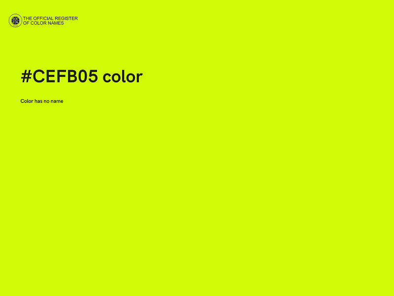 #CEFB05 color image