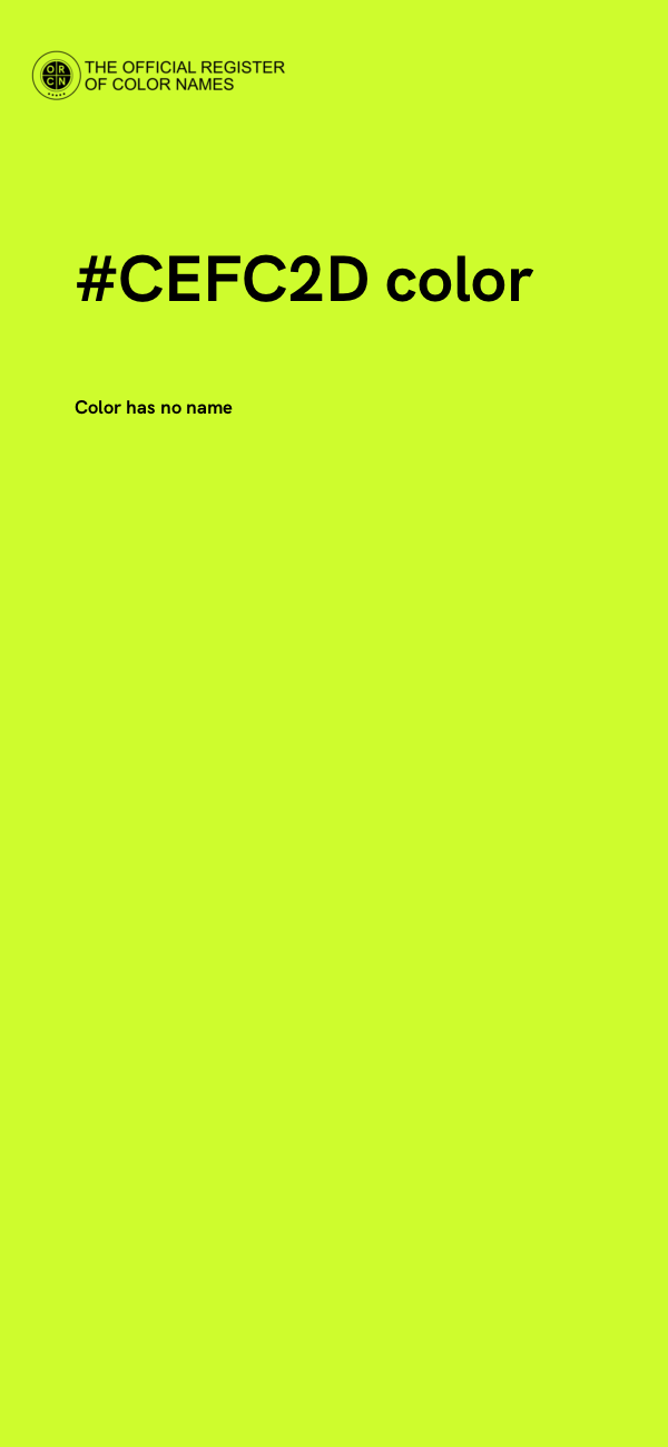 #CEFC2D color image