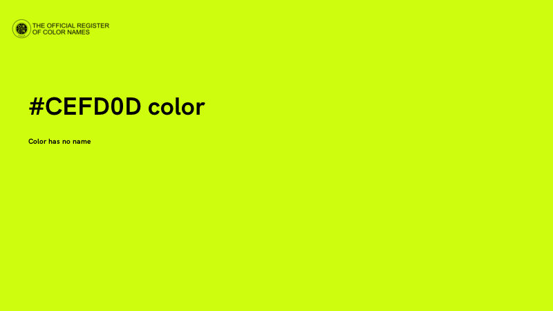 #CEFD0D color image