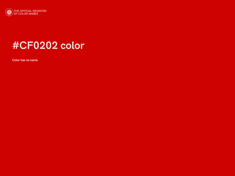 #CF0202 color image