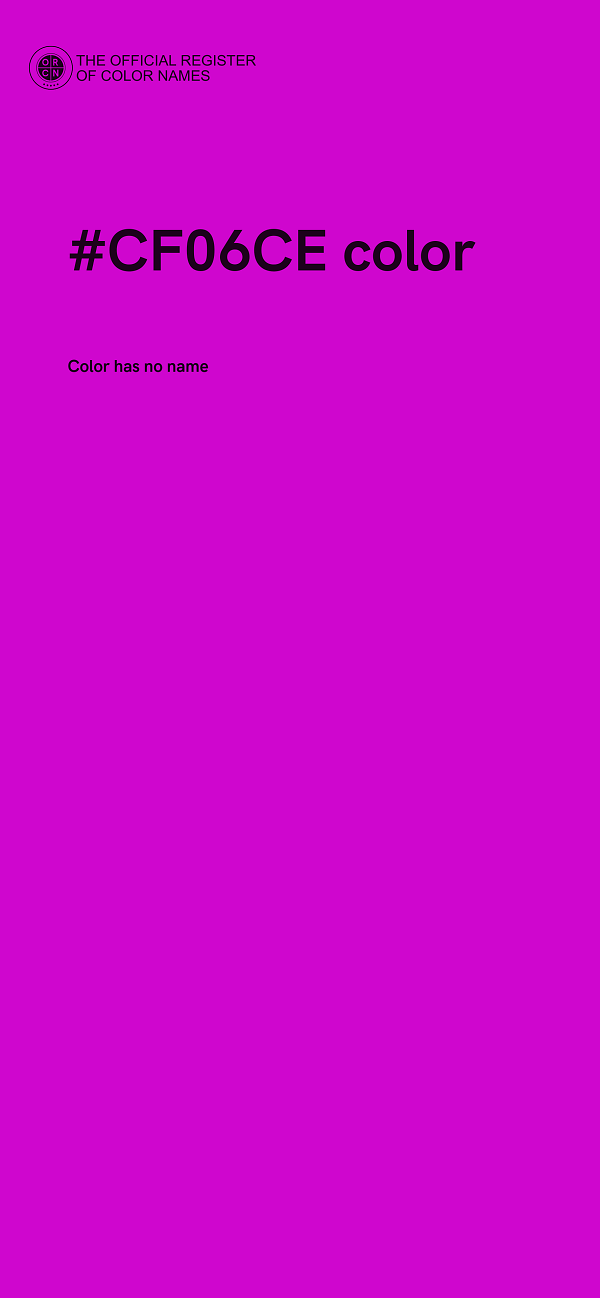 #CF06CE color image