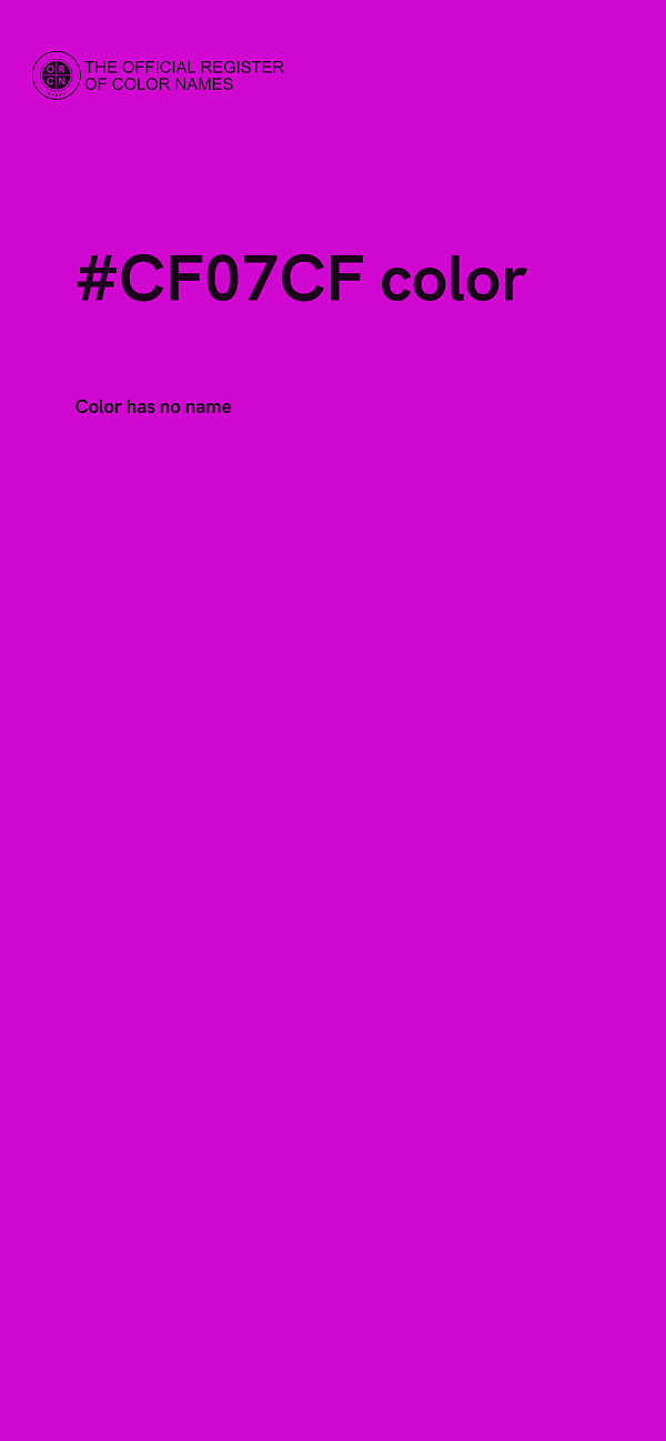 #CF07CF color image