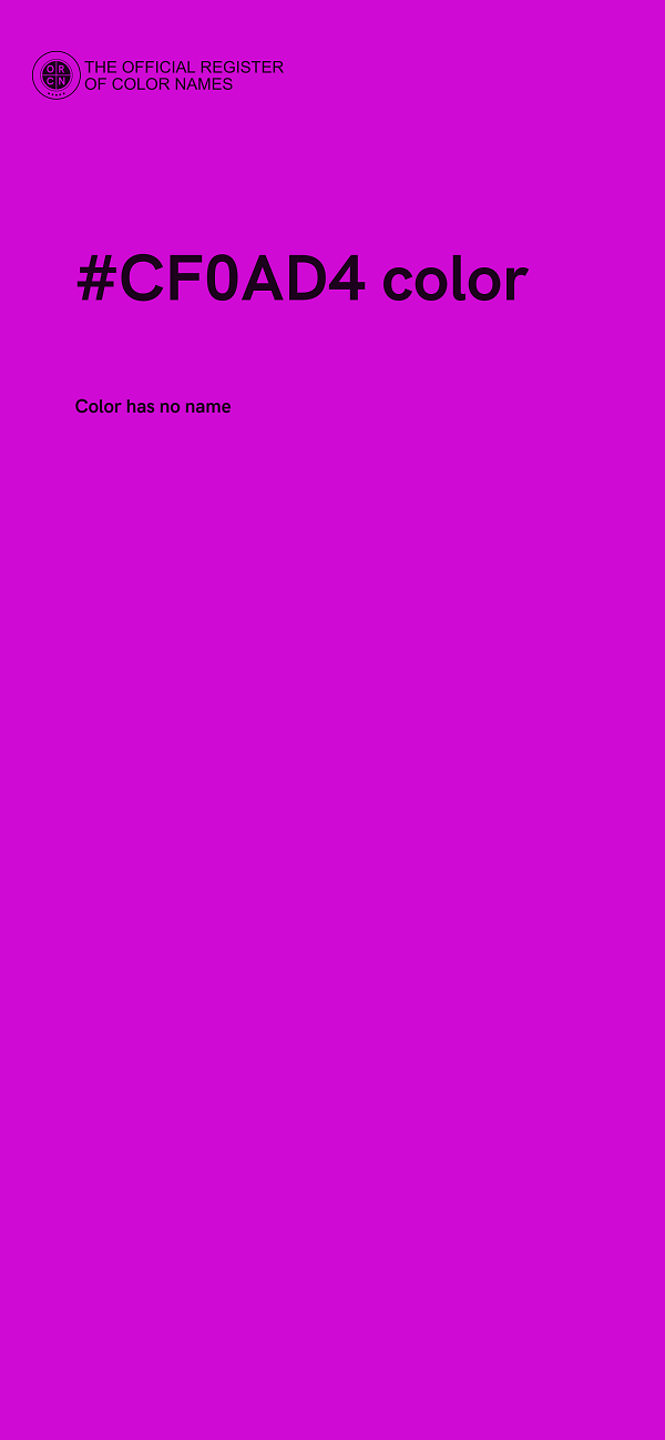 #CF0AD4 color image