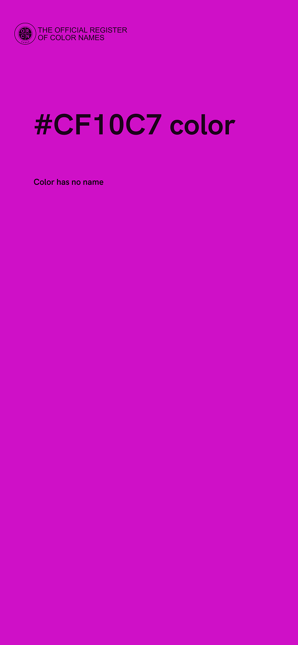 #CF10C7 color image
