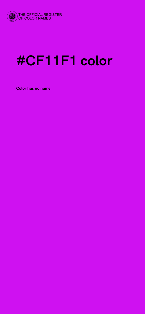 #CF11F1 color image