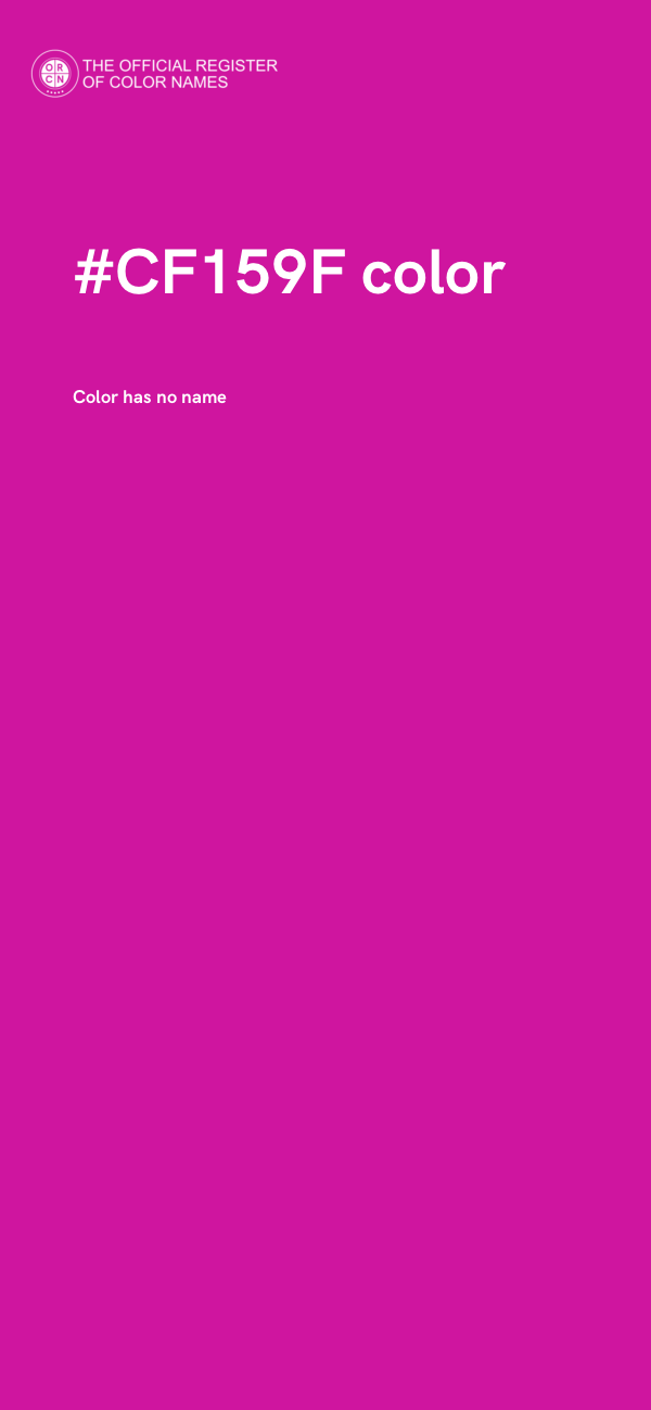 #CF159F color image