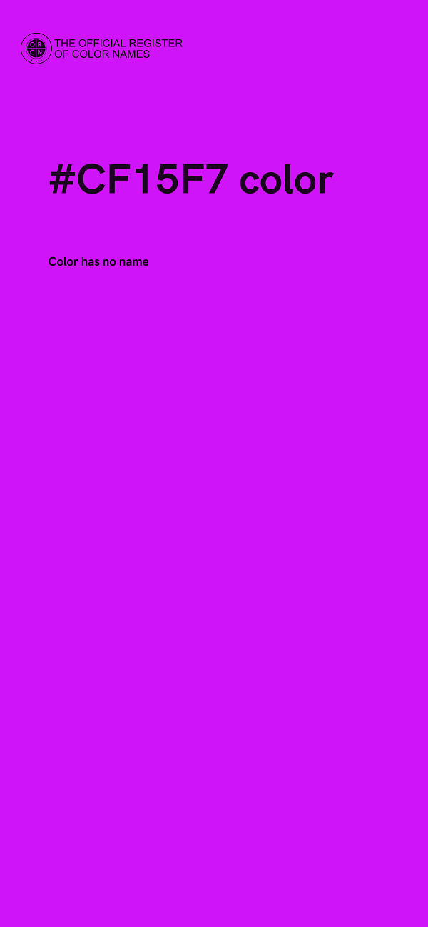 #CF15F7 color image