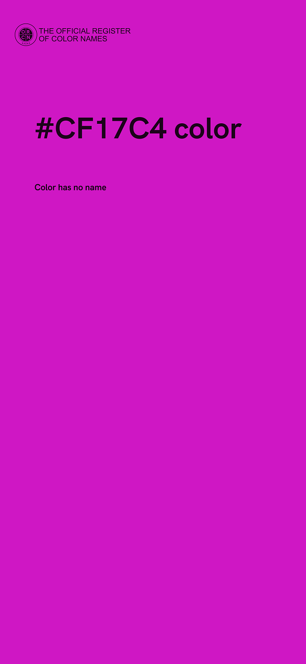 #CF17C4 color image
