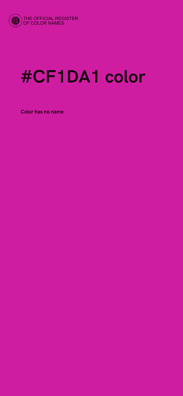 #CF1DA1 color image