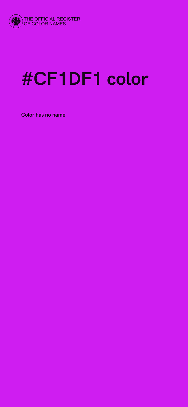 #CF1DF1 color image