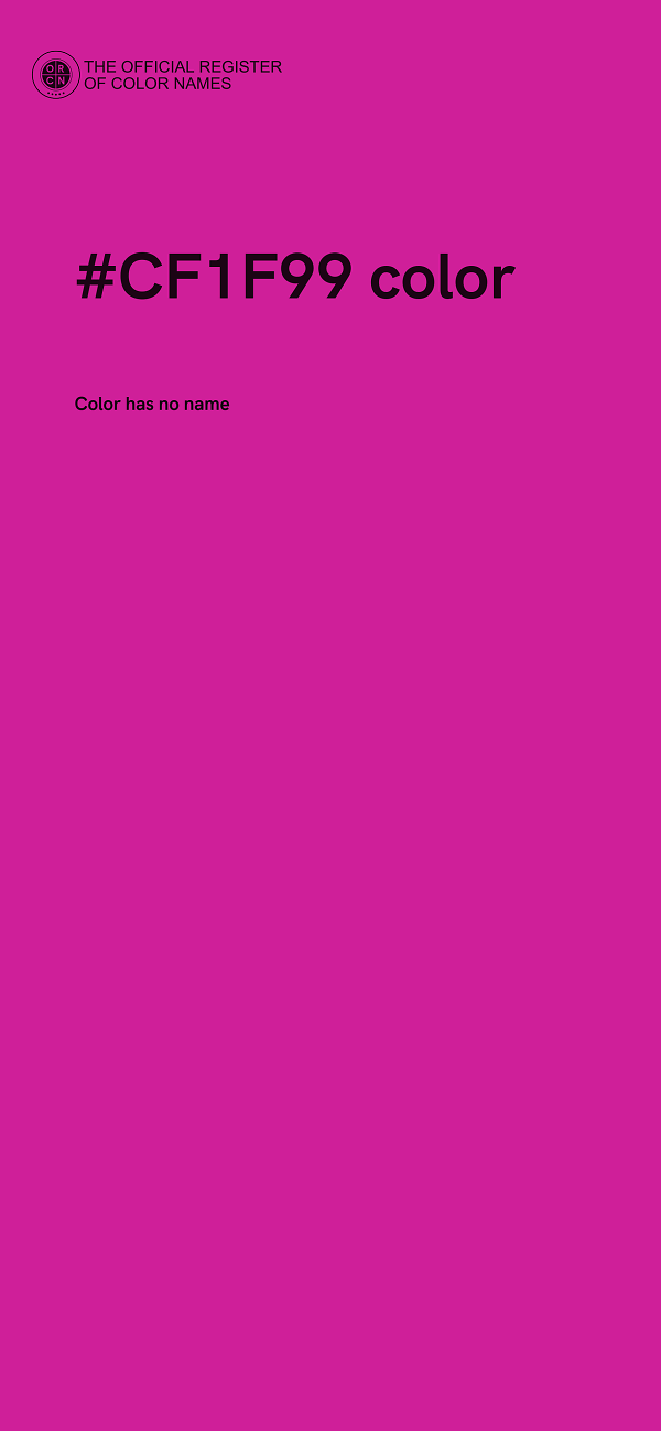 #CF1F99 color image