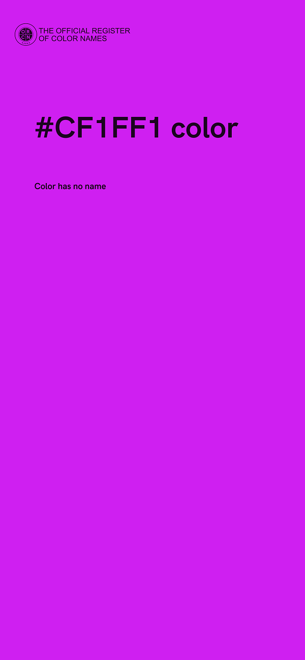 #CF1FF1 color image