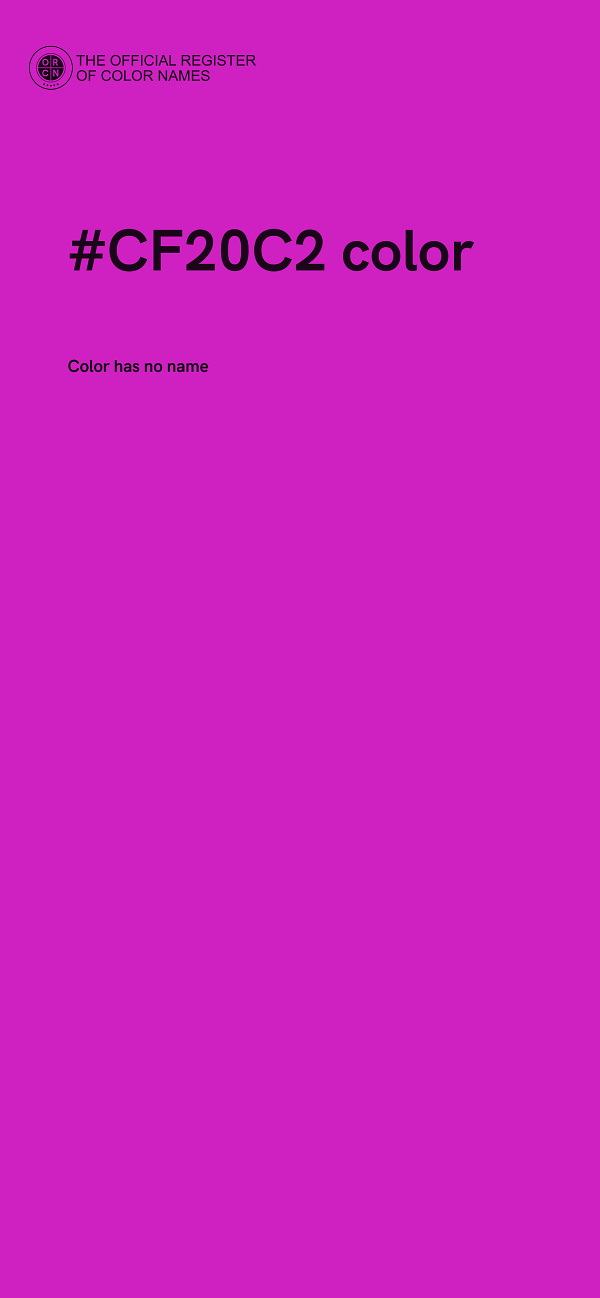 #CF20C2 color image
