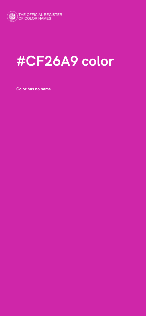 #CF26A9 color image