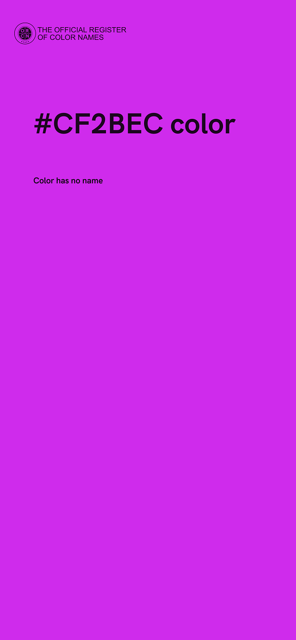 #CF2BEC color image