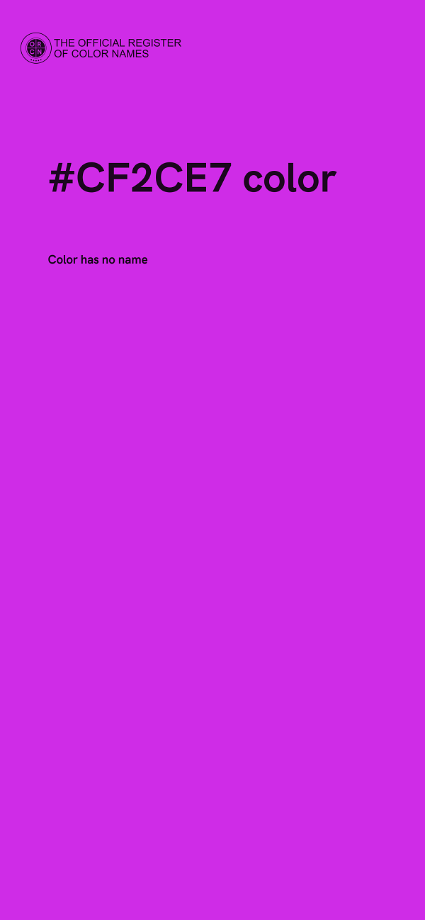 #CF2CE7 color image