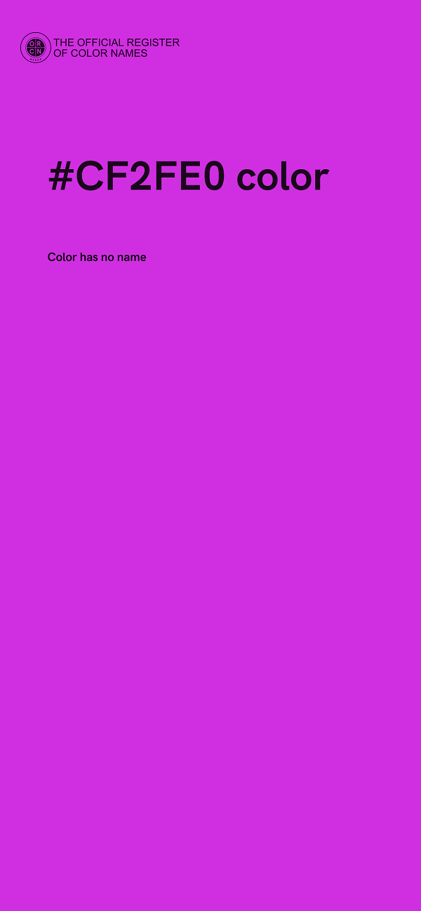 #CF2FE0 color image