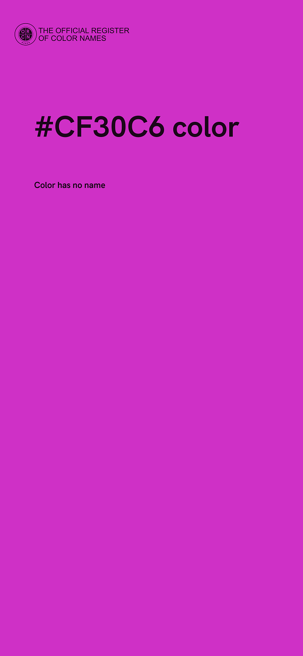 #CF30C6 color image