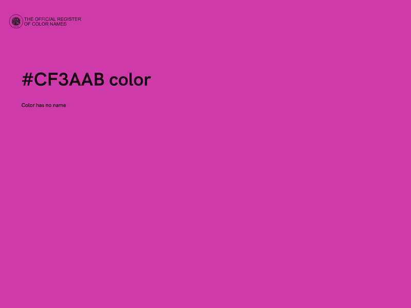 #CF3AAB color image