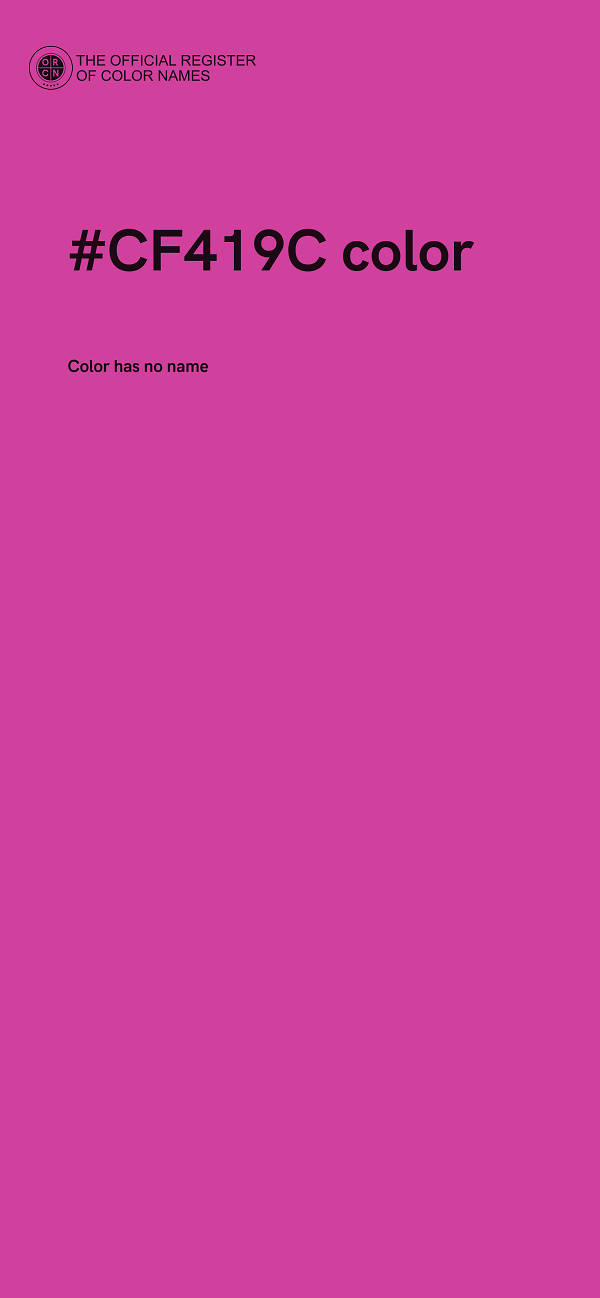 #CF419C color image