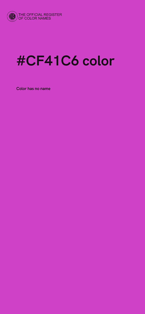 #CF41C6 color image
