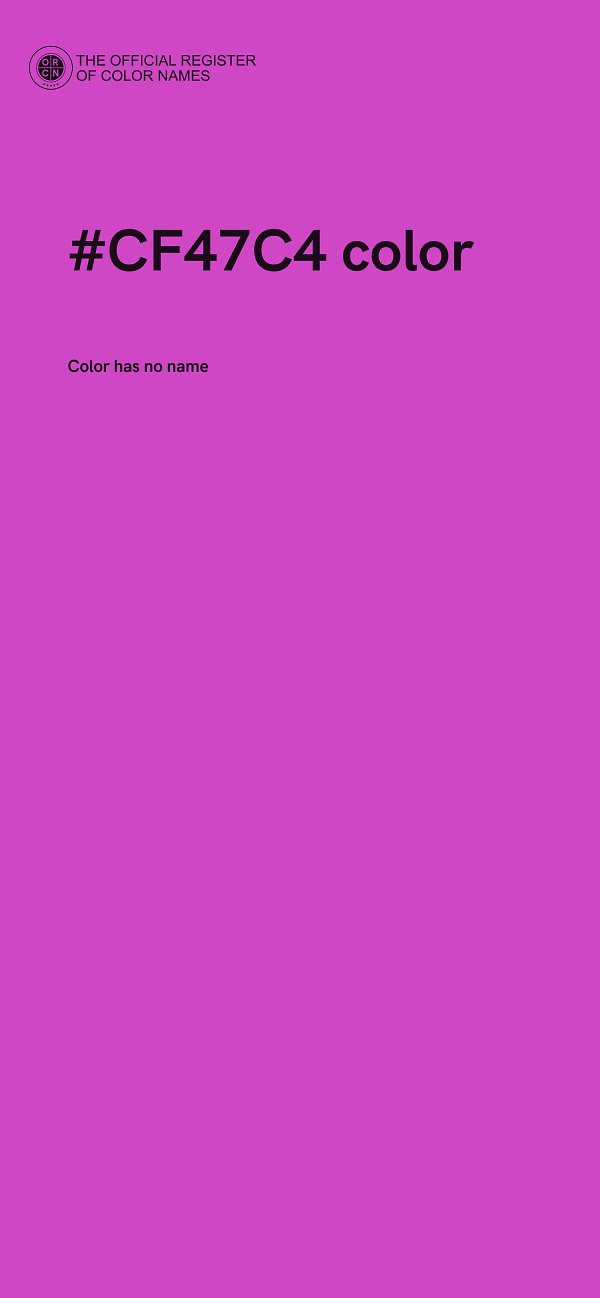#CF47C4 color image