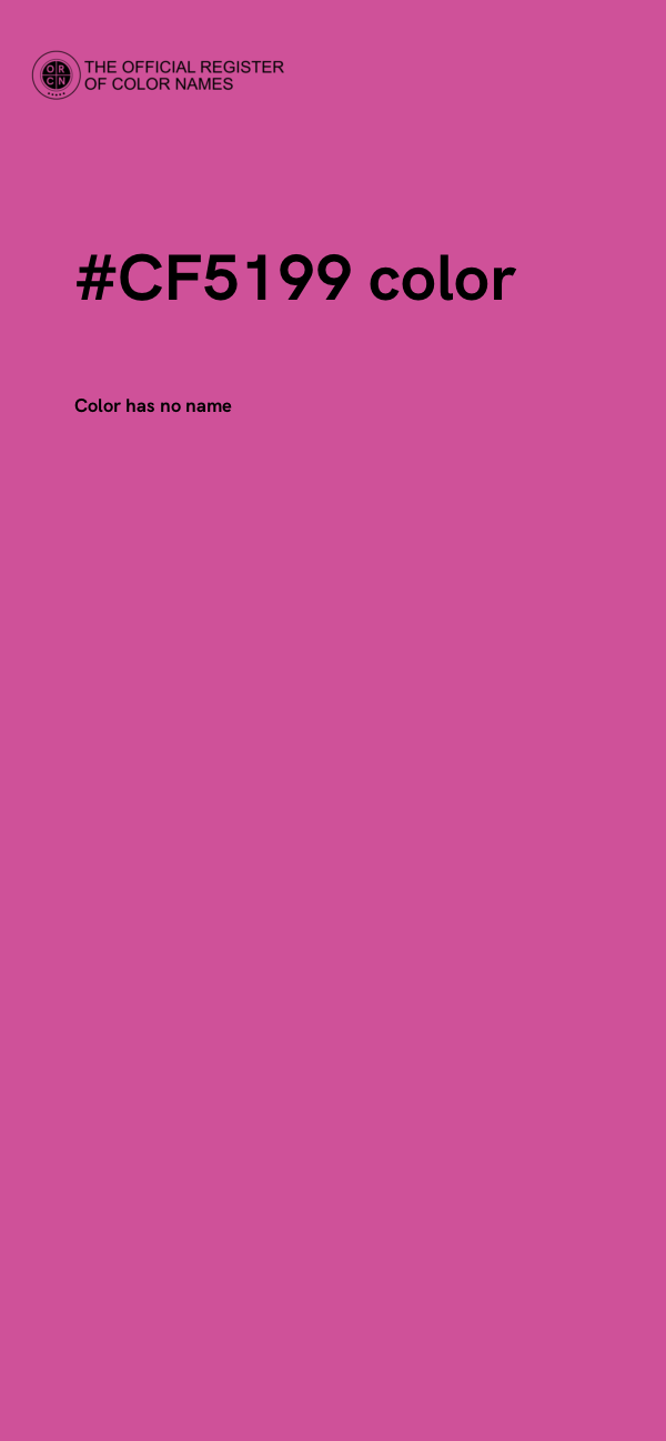 #CF5199 color image