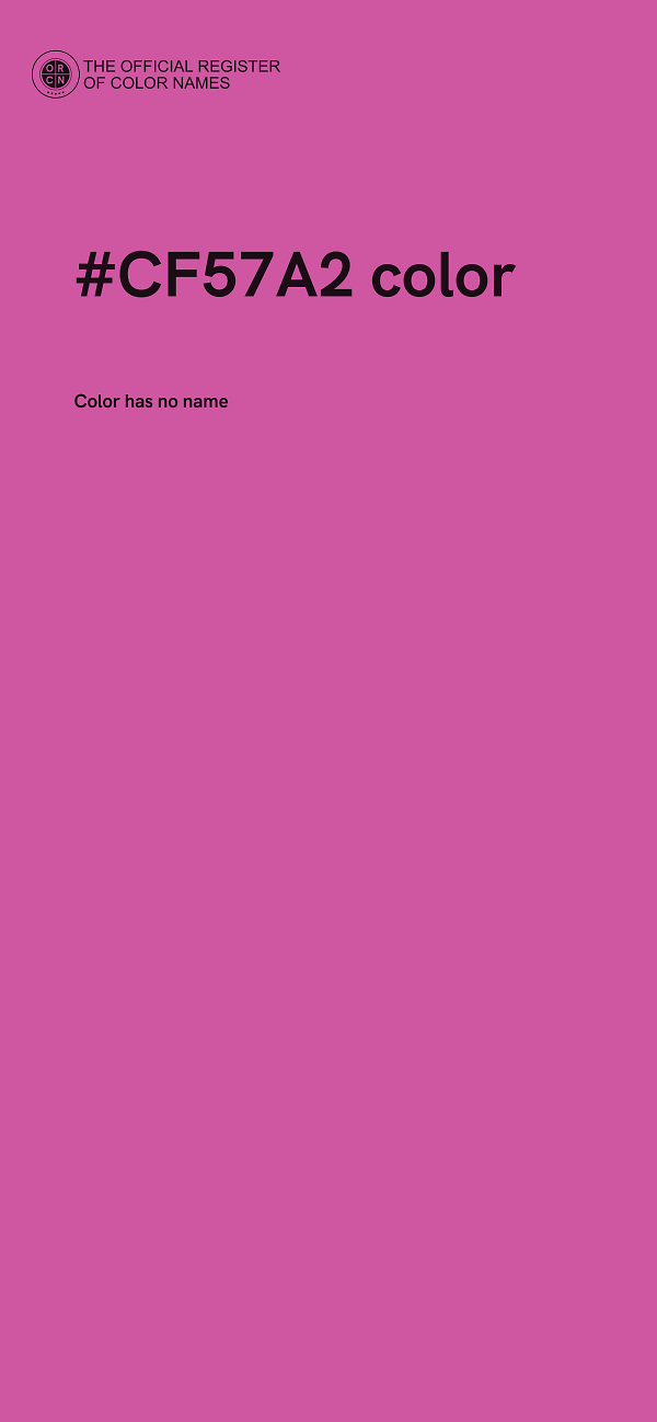 #CF57A2 color image