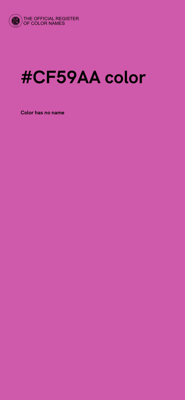 #CF59AA color image