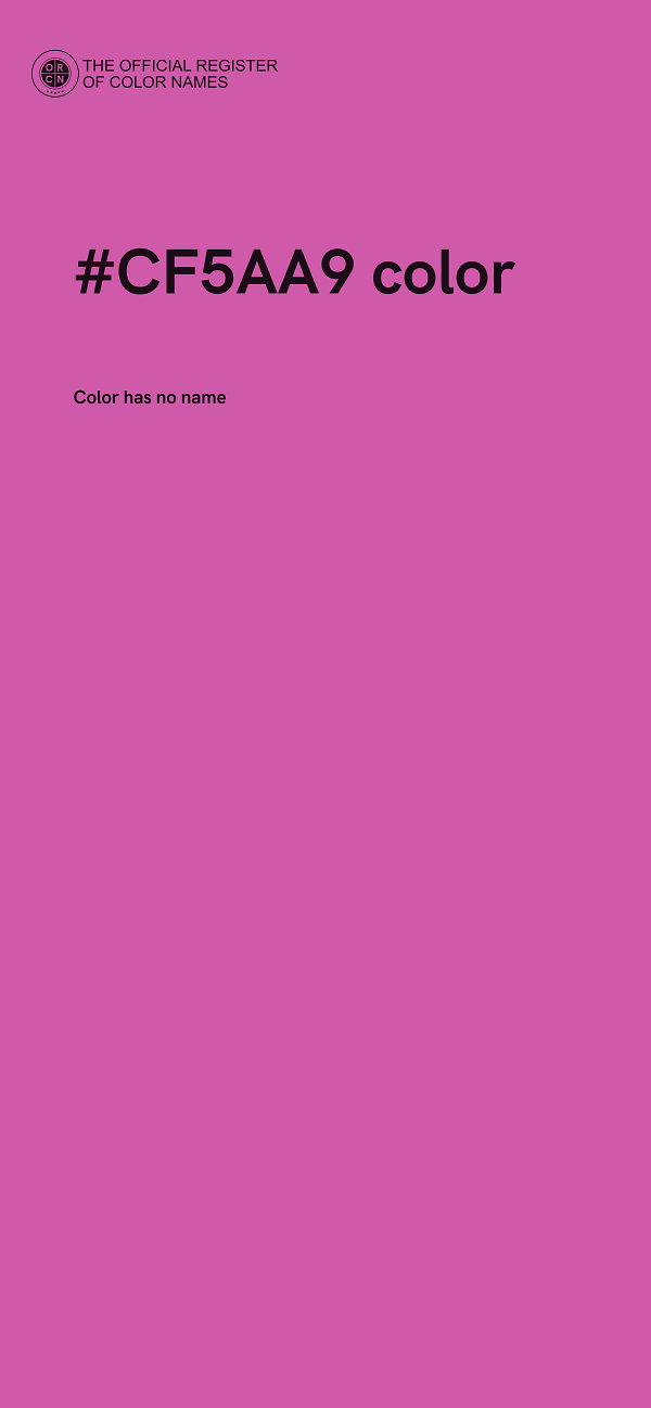 #CF5AA9 color image