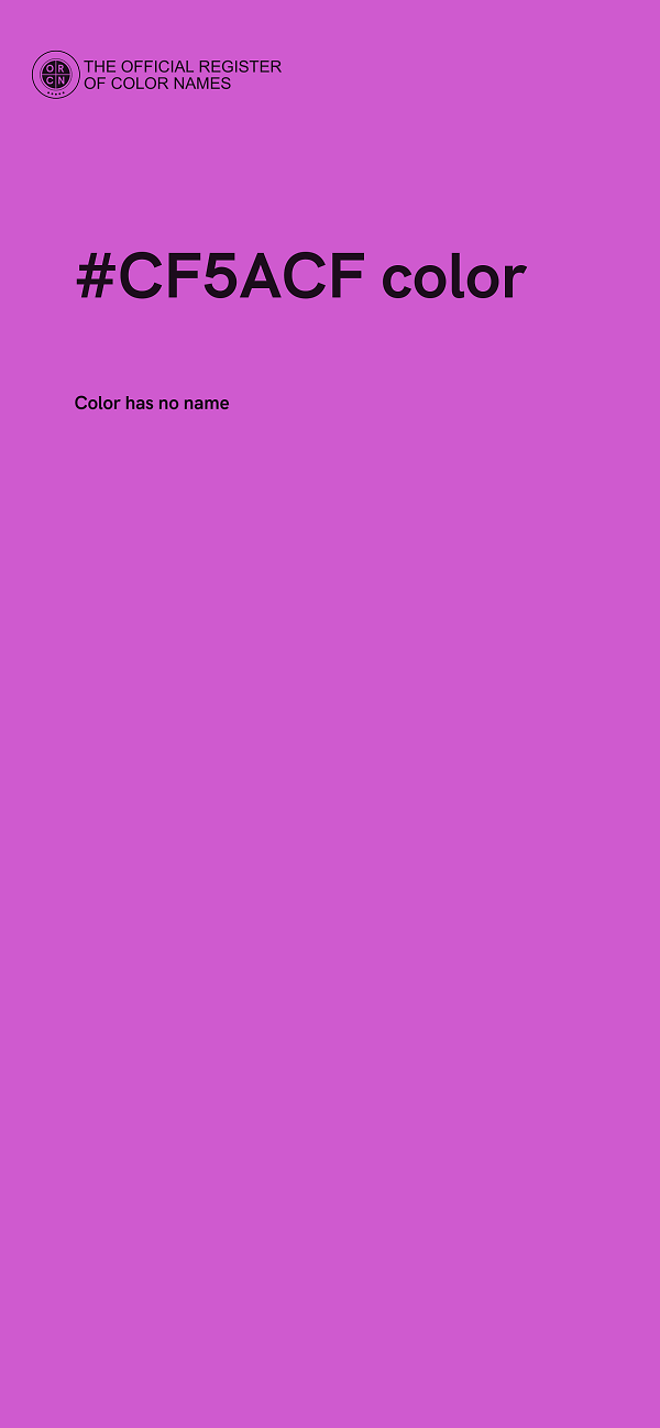 #CF5ACF color image