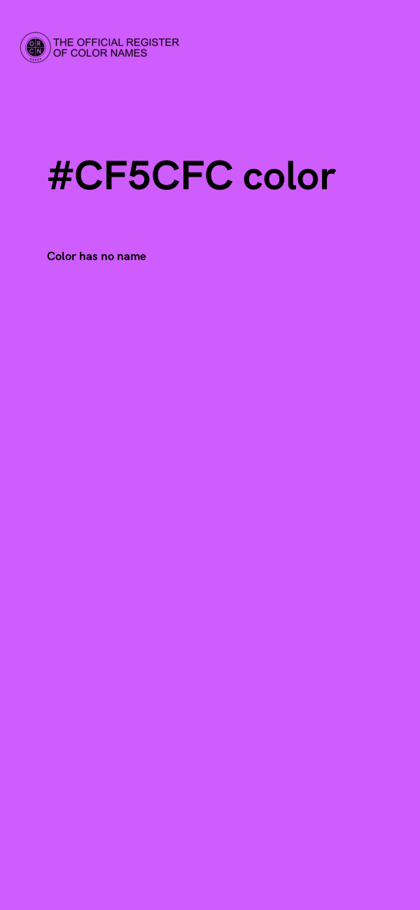 #CF5CFC color image